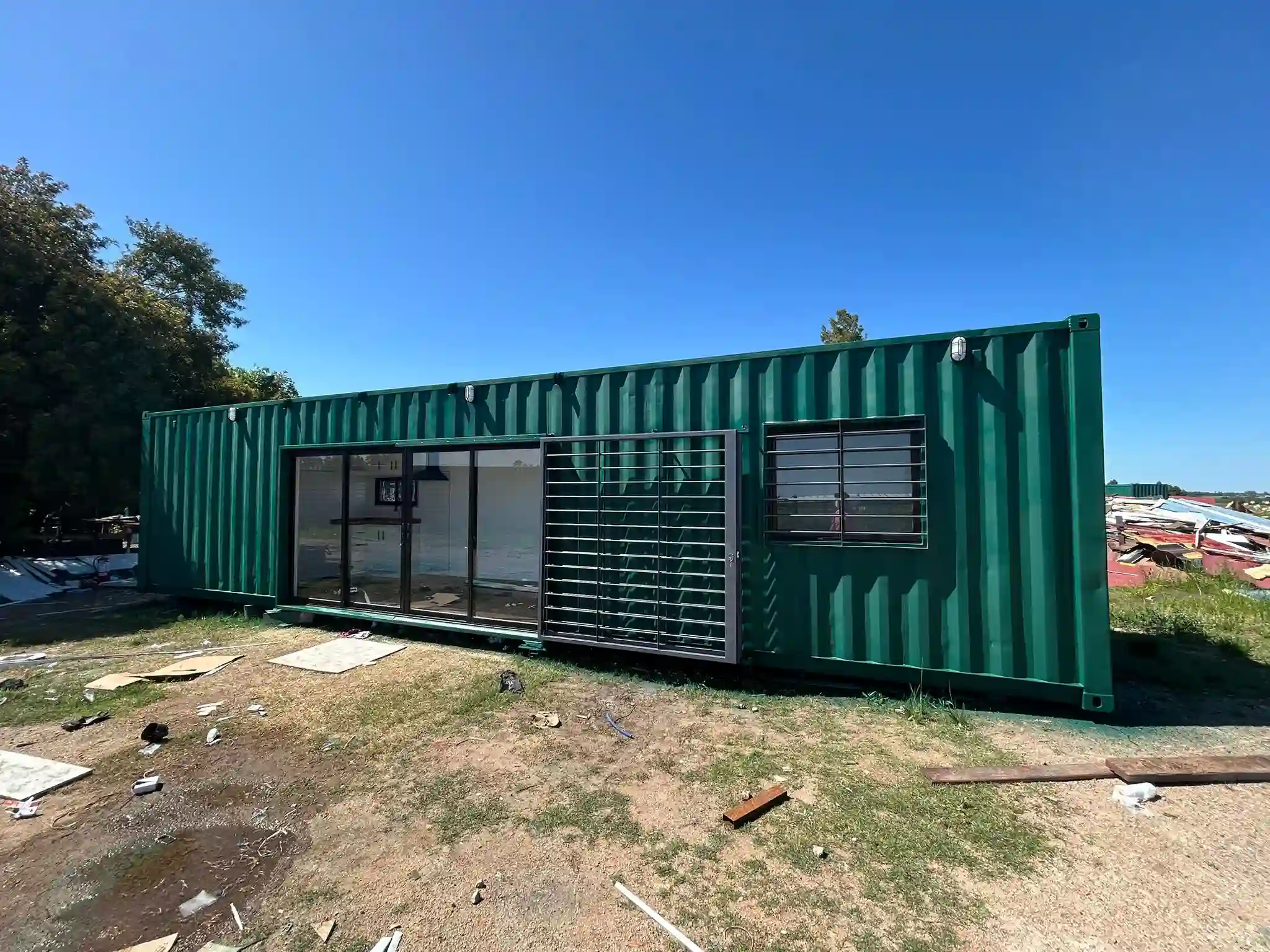 Casa contenedor 30 m² — modular compacta con 1 dormitorio