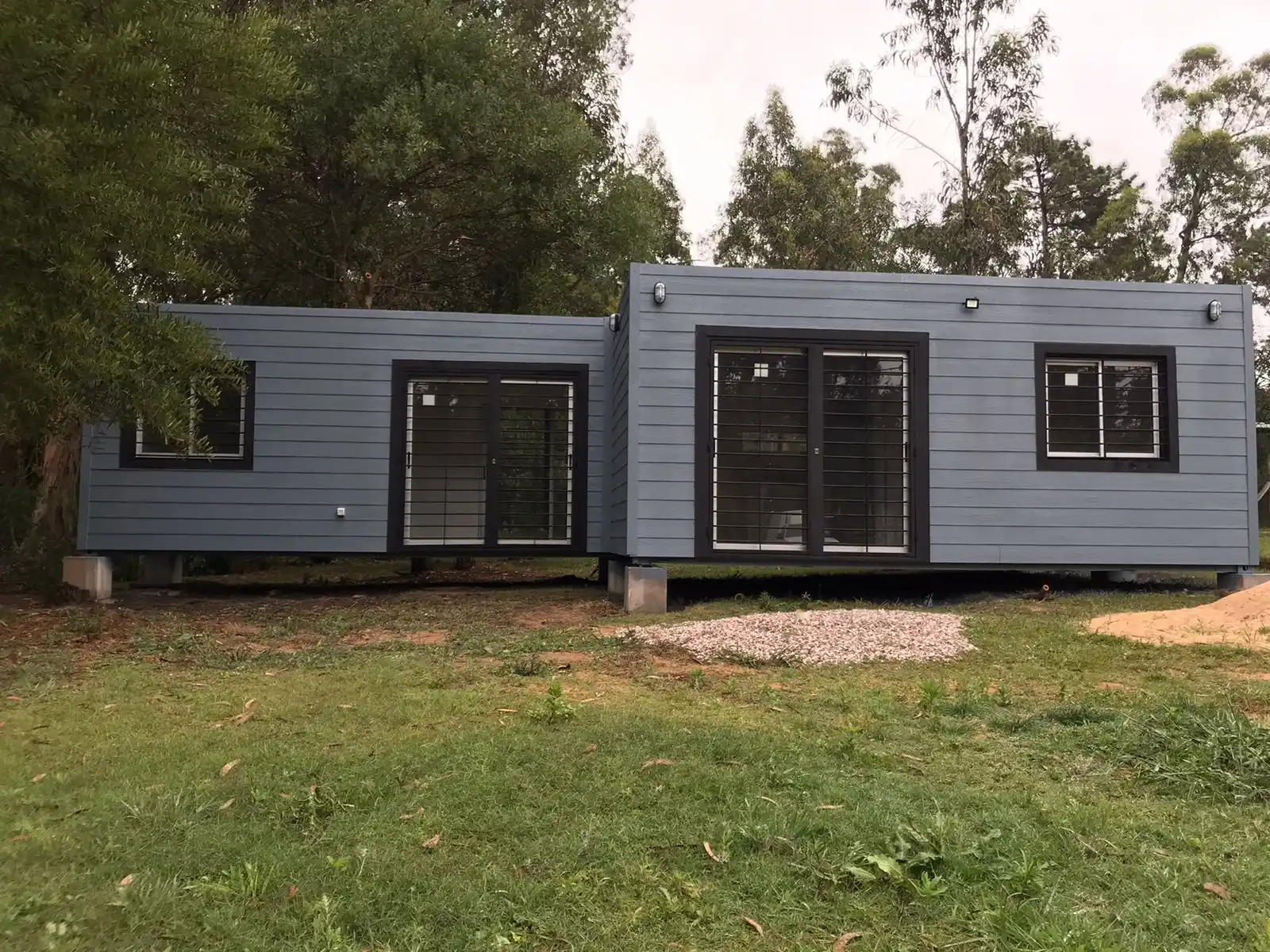 Casa contenedor 45 m² — Familiar de 2 dormitorios