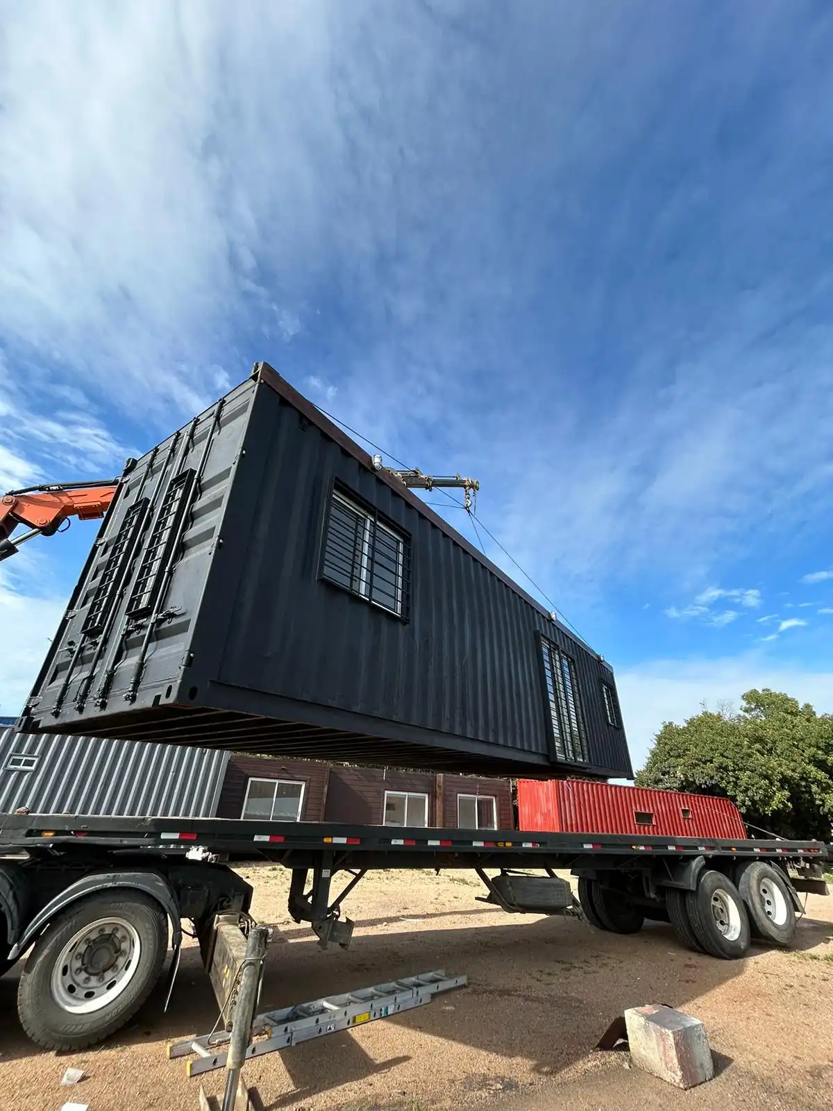 Casa contenedor 30 m² — recién instalada